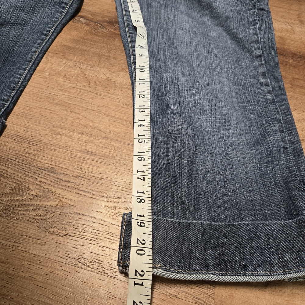 Kut from the Kloth Dark Wash Cropped Jeans Size 10 - Picture 6 of 7